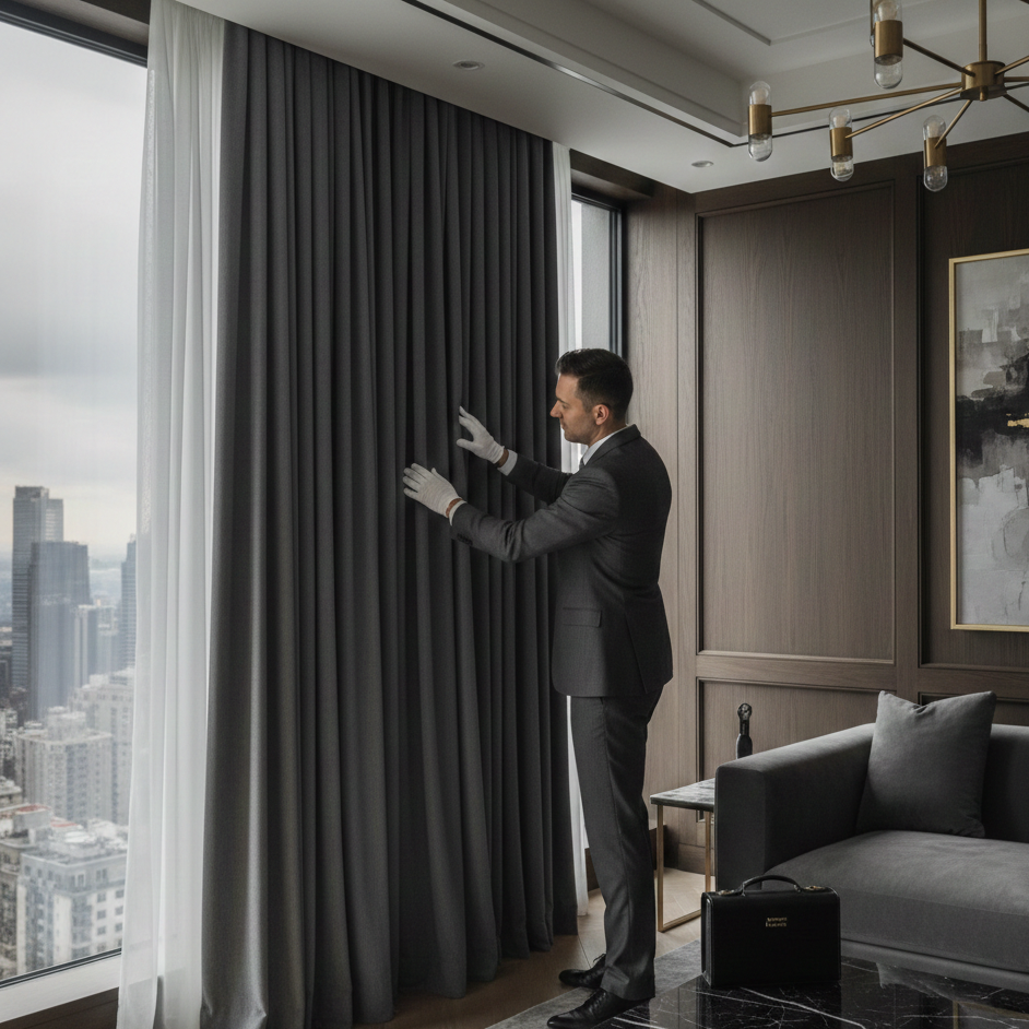 Curtain Installation